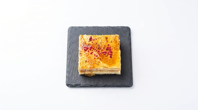 Mango Mousse Cake.