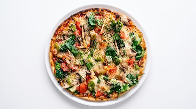 Punjabi Style Pizza.