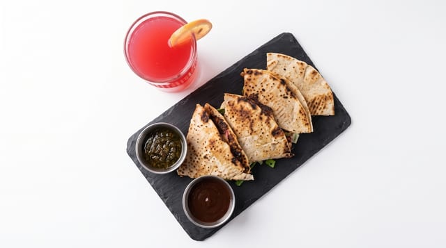 Punjabi Stuffed Papad.